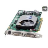 Placa video PCI-EX Nvidia QUADRO FX1400 128MB / 256biti, cu 2 iesiri DVI-I 24+5 pini, profil normal